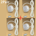 Fashion Swivel Buckle Laces Automatic Shoelace Without ties Kids Adult Sneakers No Tie Shoe laces Shoe accessories 1Pair/2Pair