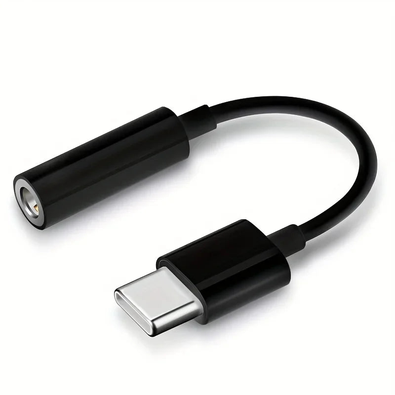 USB-C to 3.5mm Audio Headphone Adapter - HiFi 2 Pack Compatible with Apple iPhone 17 16 15 SamsungType C to Cord Jack Dongle Ada