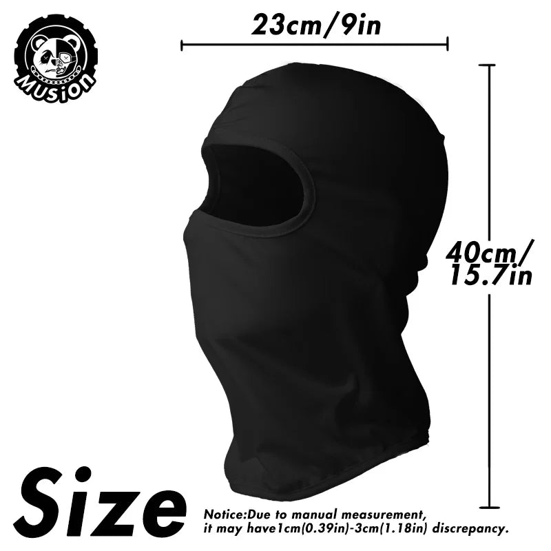 Musion Balaclava Dust-Proof Full Face Balaclava Ice Silk Cycling Motor Outdoor Fishing