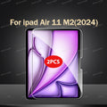 2Pcs Tempered Glass Screen Protector For ipad Pro Air 13 11 2024 M4 M2 Air 5 4 Pro 12.9 11 M3 M5 2025 2026 Film