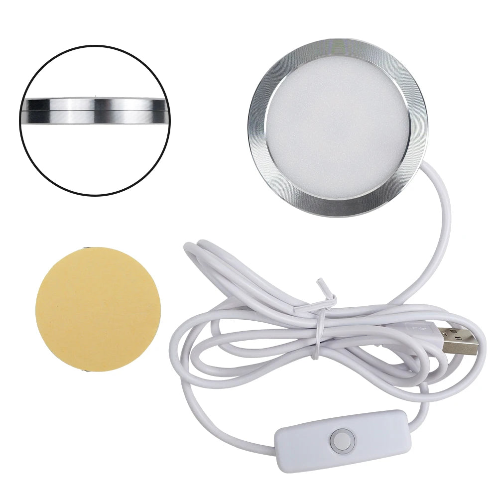For Bambu Lab LED Lamp Kit Adjustable Light Kit RGB Light Parts Hardware DIY Model White/Cold/Warm Lights Without Lamp Shell 001