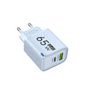 65W USB Fast Charging Charger Type C High Speed Charge Mobile Phone Wall Adapter For iPhone Honor Xiaomi Huawei Samsung Oneplus