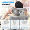 Mesh Ergonomic Oice Chair with ootrest,High Back Mesh Gaming Chair with Lumbar Support,Adjustable rest and Armrests or Home Oice
